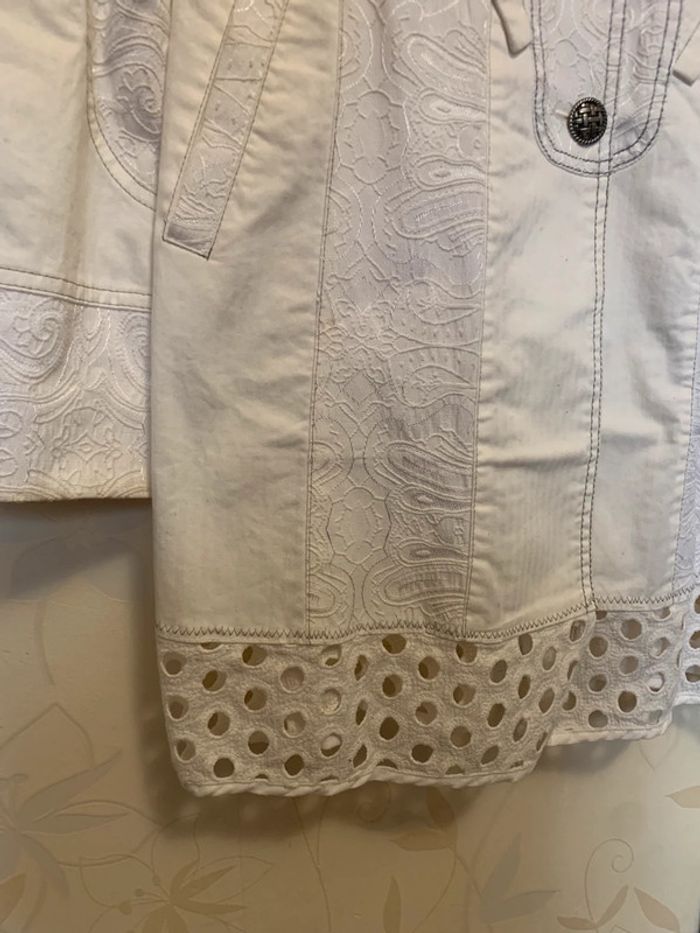 Longue veste blanche taille S/M - photo numéro 7