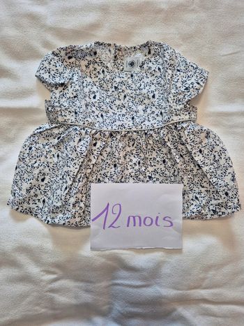 Tunique "Petit Bateau" 12mois