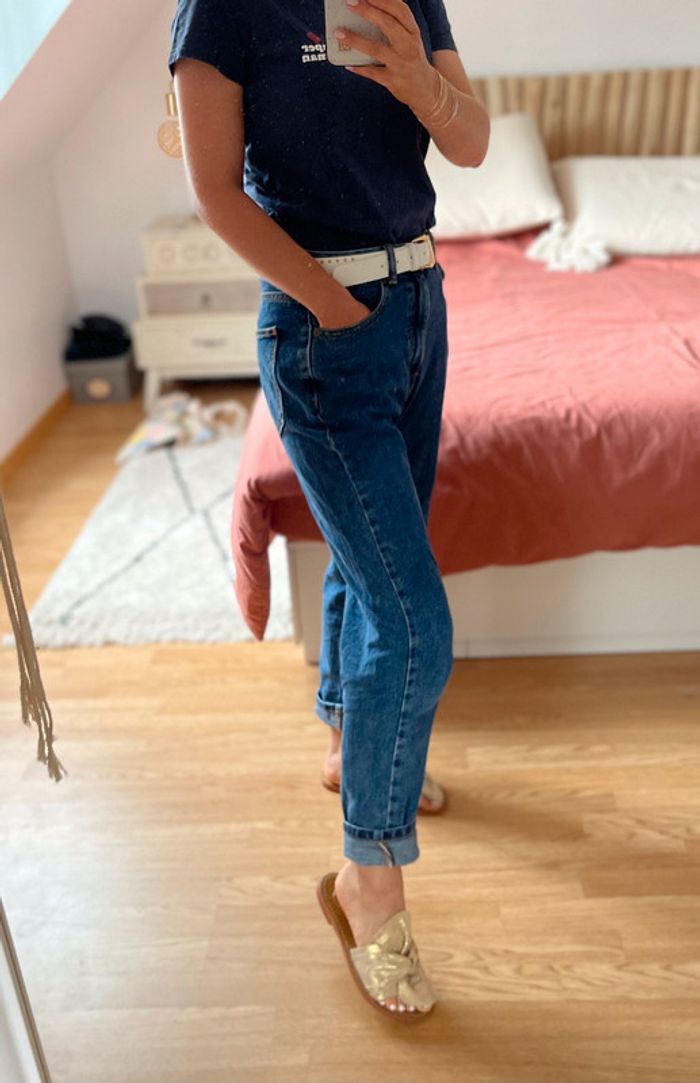 Jean Mom pull & bear 💙 - photo numéro 4