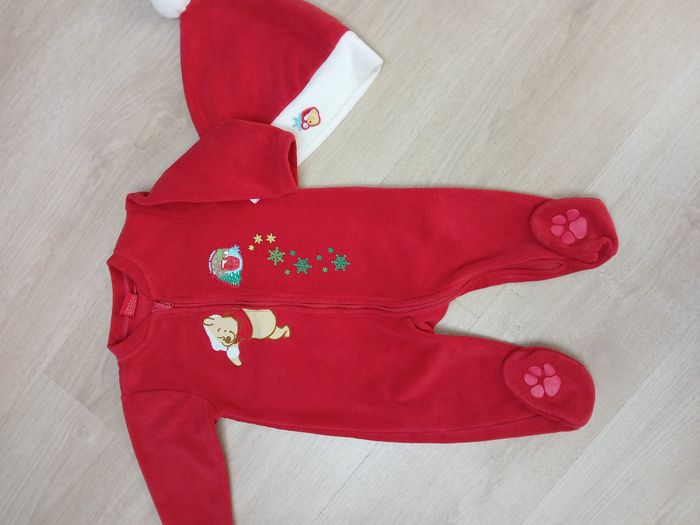 pyjama polaire noël Winnie 12 mois - photo numéro 2