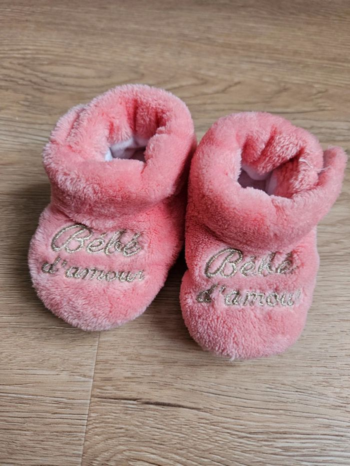 Chausson bébé fille