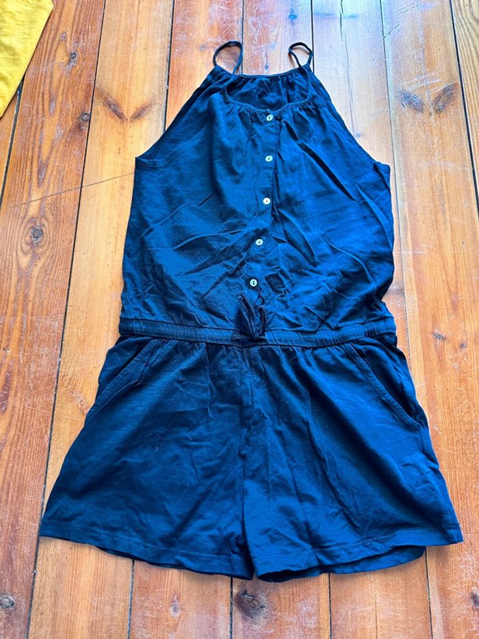 Combi short Monoprix noir basic 12a
