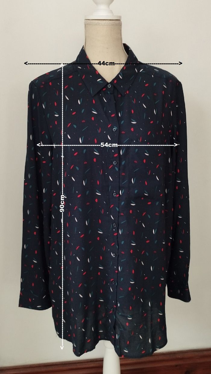Chemise longue fluide - Kiabi - T.44 - Neuve - photo numéro 10