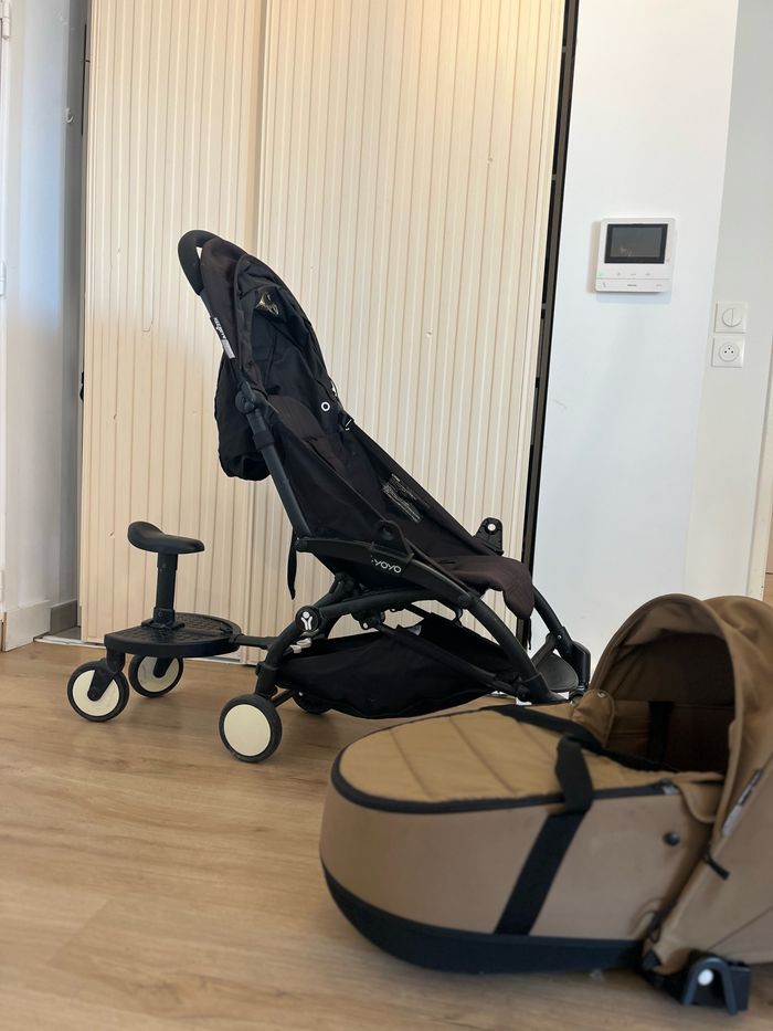 Poussette yoyo Babyzen yoyo board et nacelle toffee - photo numéro 4
