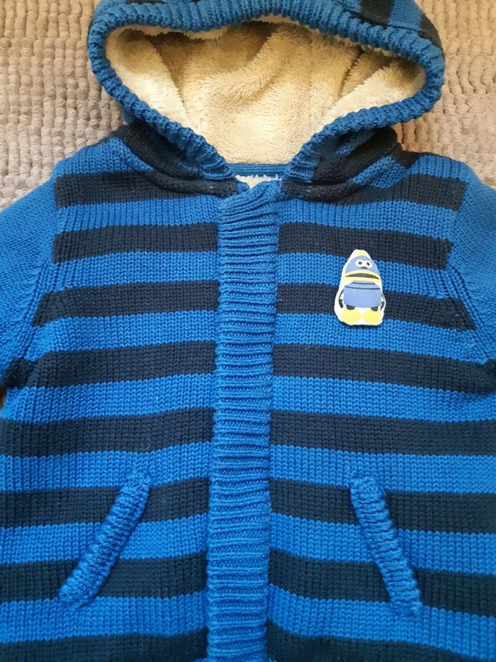 Gilet fourré DPAM 18 mois - photo numéro 2