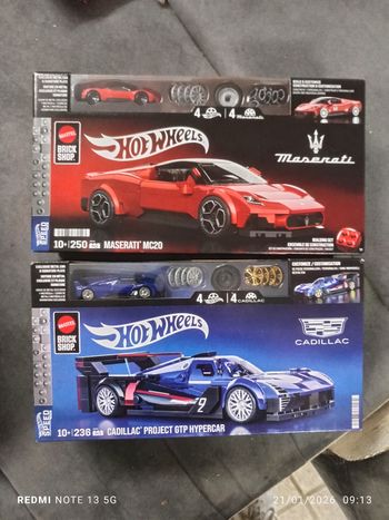 Lot lego hot wheels 