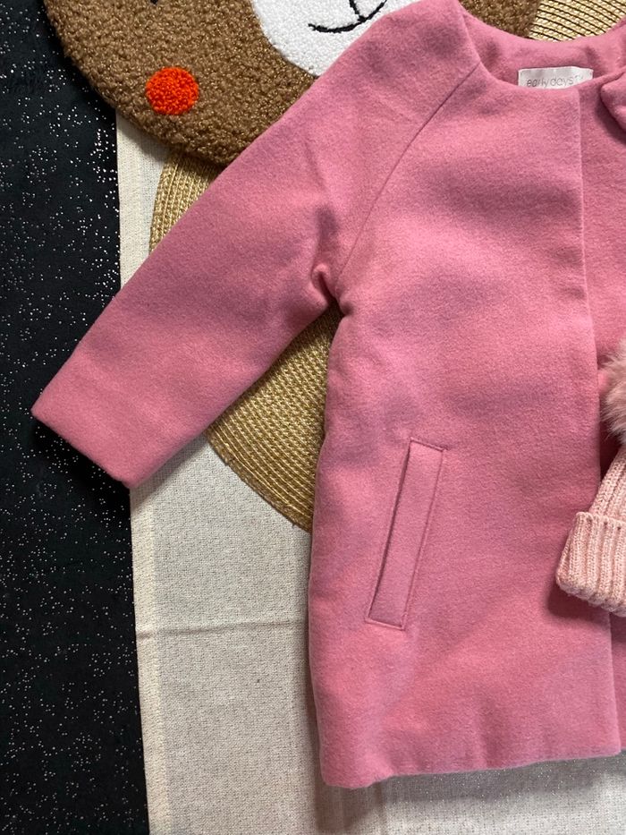 Manteau & bonnet 9 mois - photo numéro 3