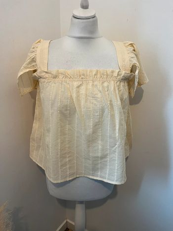 Blouse écrue mango S