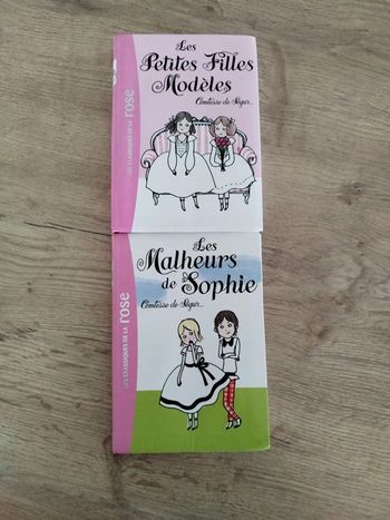 Lot 2 romans Comtesse de Ségur