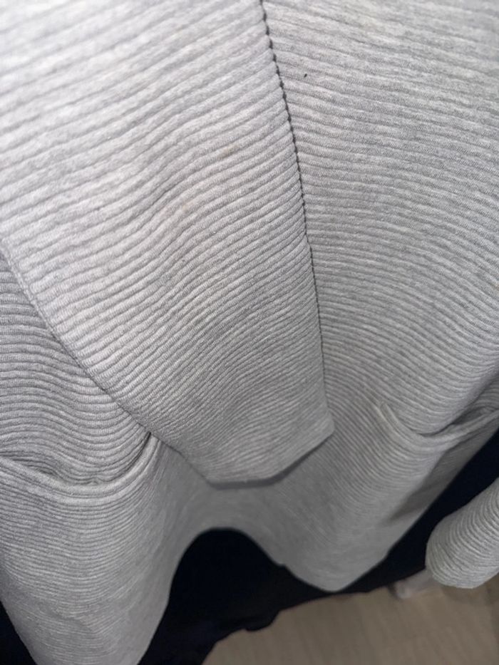 Robe épaisse, mango, grise, taille M avec poche - photo numéro 5