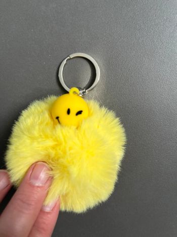 Porte clé smiley en très bon état
