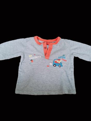 T-shirt manches longues Tissaia 12 mois