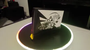 Console nintendo wii zelda twilight princess custom