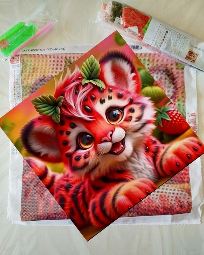 Diamond painting tigre #N064