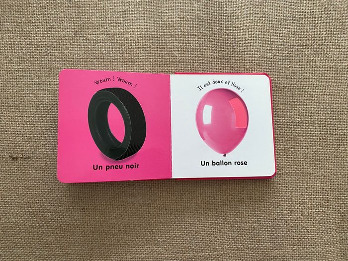 Livre les couleur à toucher Langue au Chat d'occasion - photo numéro 6