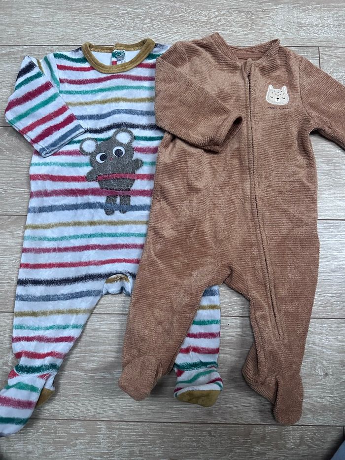 Lot pyjamas 3 mois - photo numéro 3