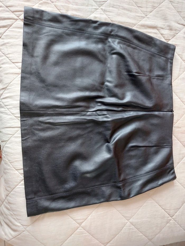 Jupe simili cuir Camaïeu - photo numéro 2