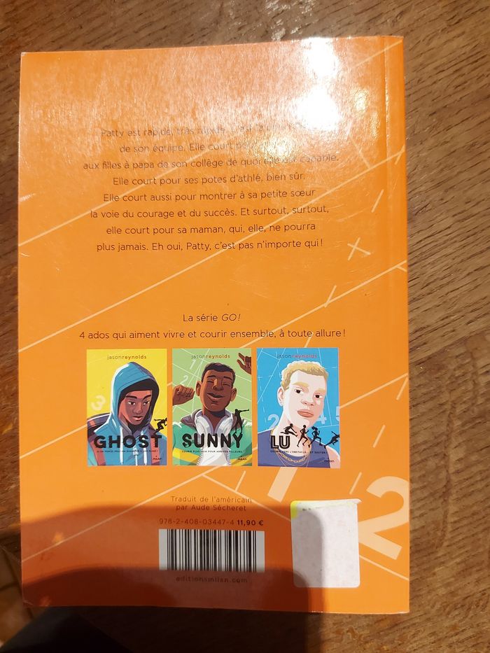 Livre ado: Jasonreynolds  : Patty - photo numéro 2