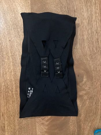 Soutien gorge bustier noir