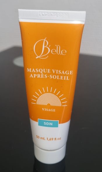 masque visage après soleil b'elle 50ml