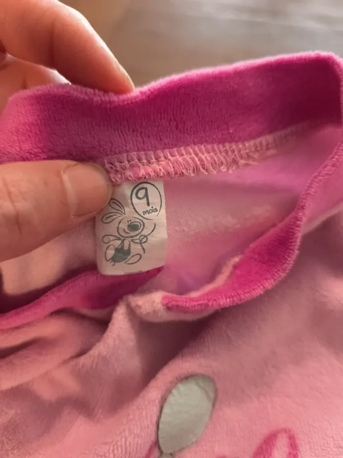 Pyjama manches longues bébé 9 mois très bon état - photo numéro 4