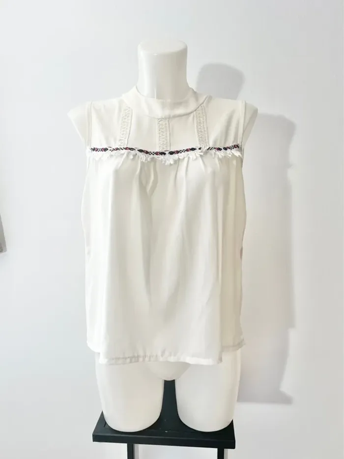 Blouse crème