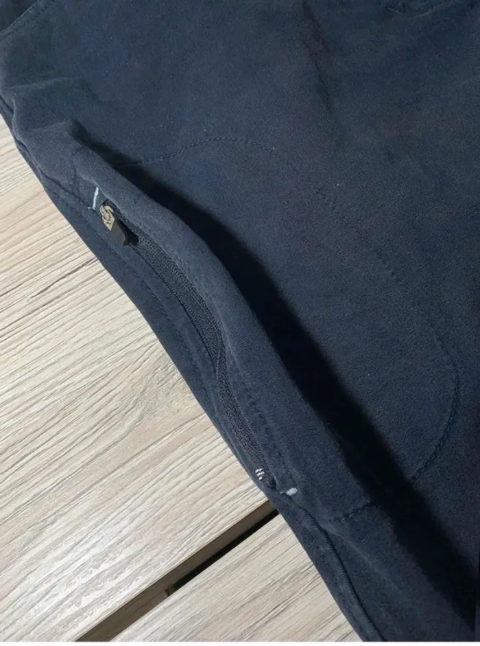 Pantalon d’équitation Fouganza bleu marine – Taille 38 (M) - photo numéro 4