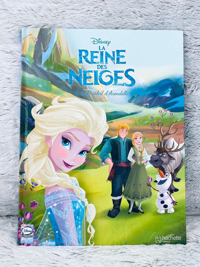 Livre Bande Dessinée La Reine des neiges Disney