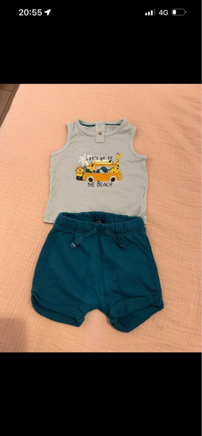 Lot 9 vêtements 9 mois garçon - photo numéro 3