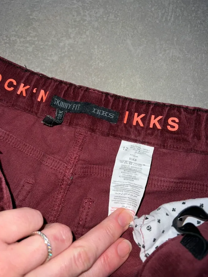 Pantalon velours IKKS - photo numéro 4
