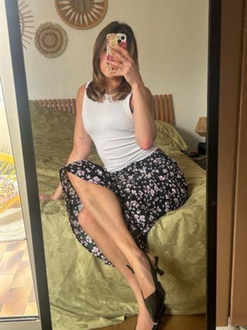 Jupe midi fleurie New Look – Taille 36