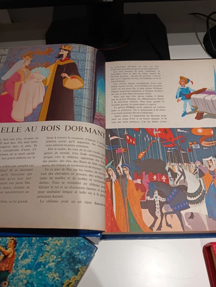 Lot 3 livres vintage Disney Le monde enchanté de Walt Disney 256 page chacun dépôt légal 1978 - photo numéro 5