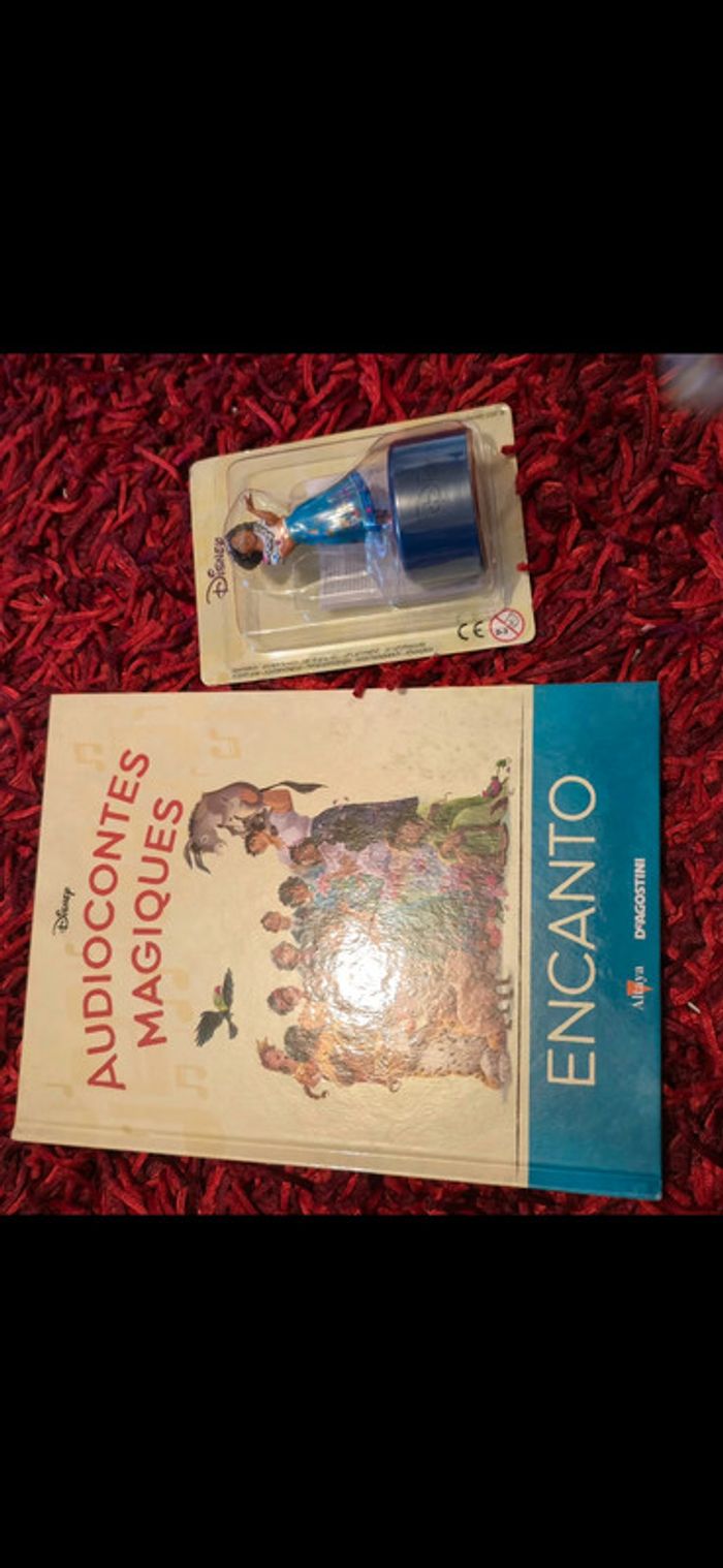 Livre et figurine100 neuve audiocontes magiques Disney altaya audio conte compte comte magic