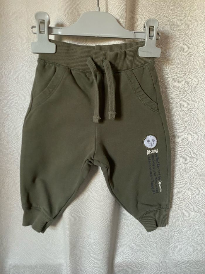 Pantalon de jogging kaki Mickey 9 mois Disney baby