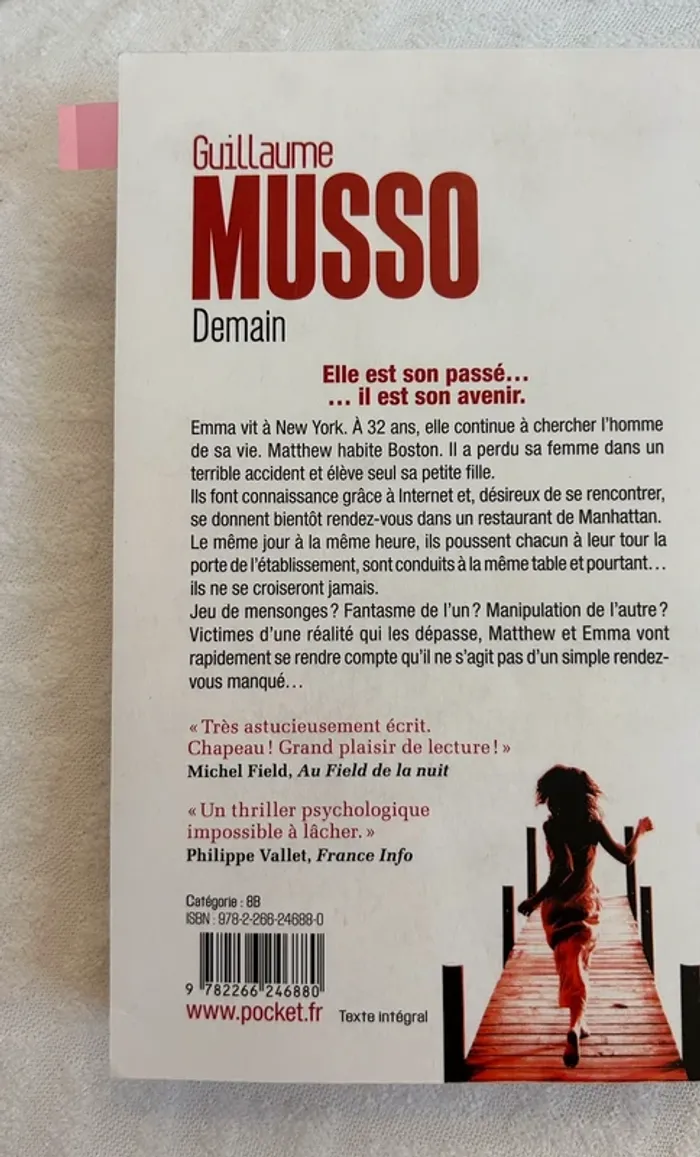 # demain de Musso, livre# - photo numéro 2