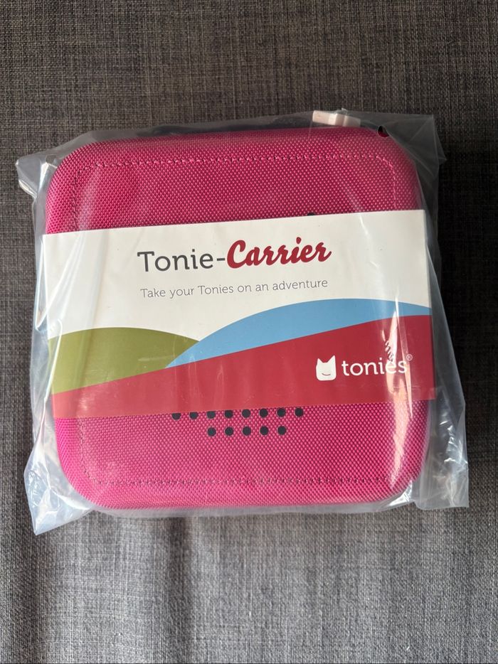 Pochette de transport Tonies rose