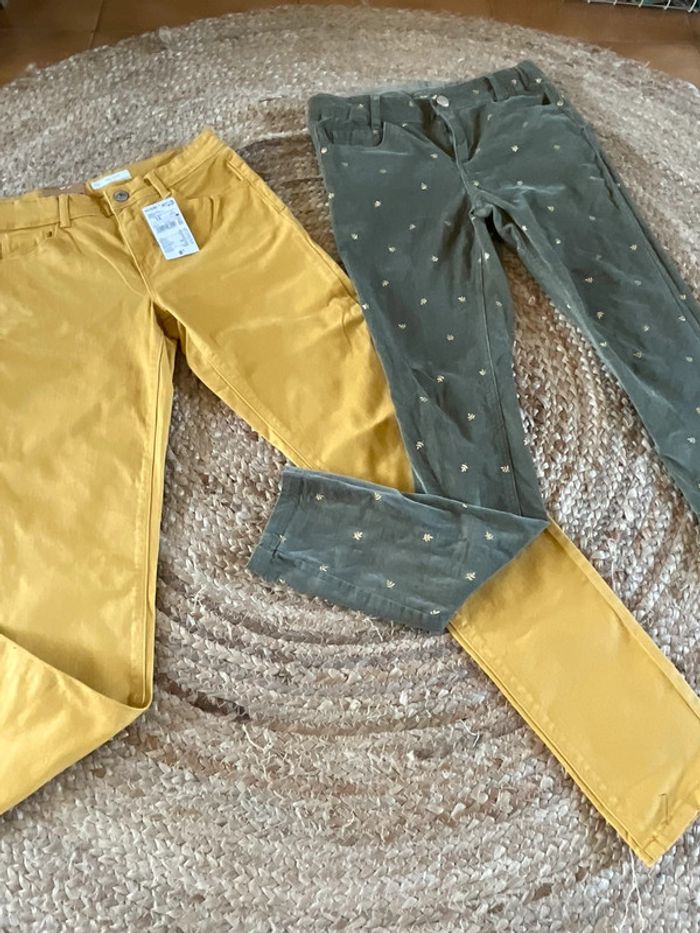 2 pantalons fille - photo numéro 2
