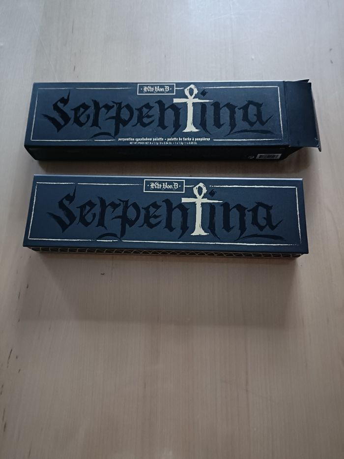 PALETTES METAL + SERPENTINA KAT VON D - photo numéro 5