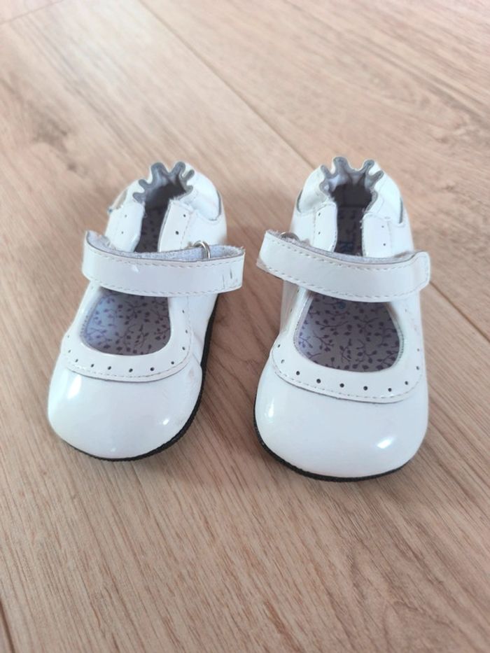 Chaussures vernis blanches cérémonie Robeez - Taille 3-6 mois