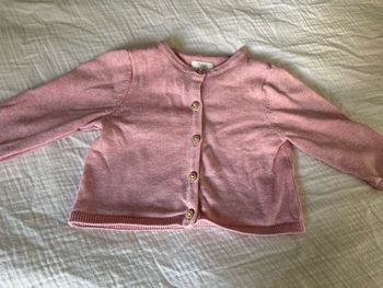 Gilet rose baby C&A 3-6 mois 68 cm