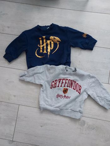 Lot 2 sweats Harry Potter