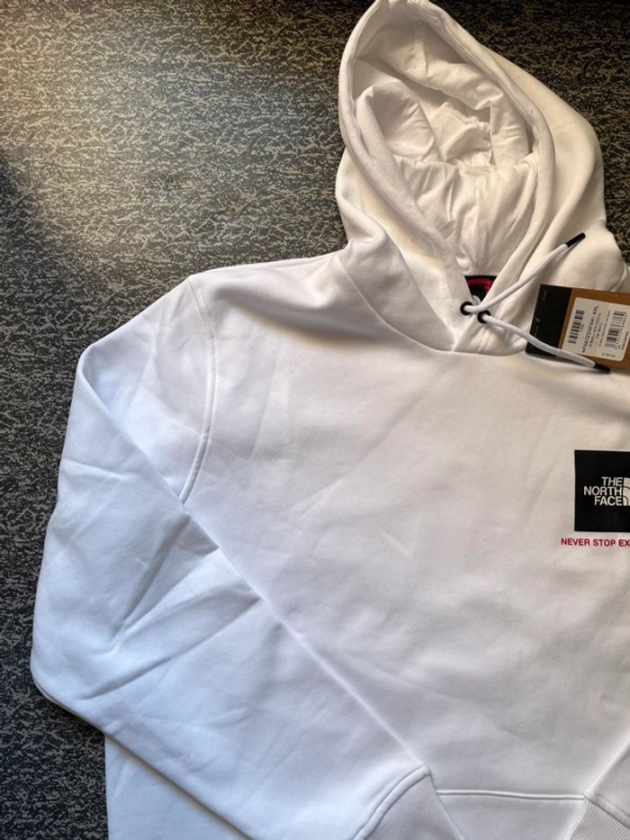 Sweat Blanc, The North Face, taille XXL, neuf étiquettes - photo numéro 2