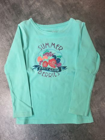 T-shirt manches longues fille orchestra 4 ans très bon état