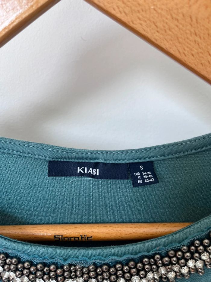 Haut vert Kiabi - photo numéro 3