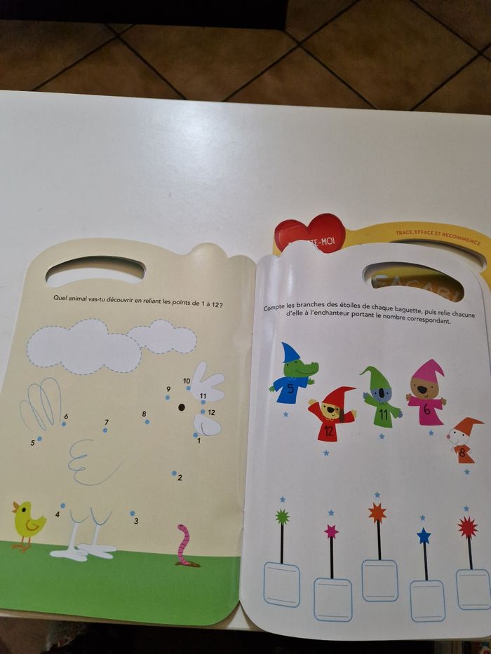 2 Livres effaçable pour apprendre a compter - photo numéro 4