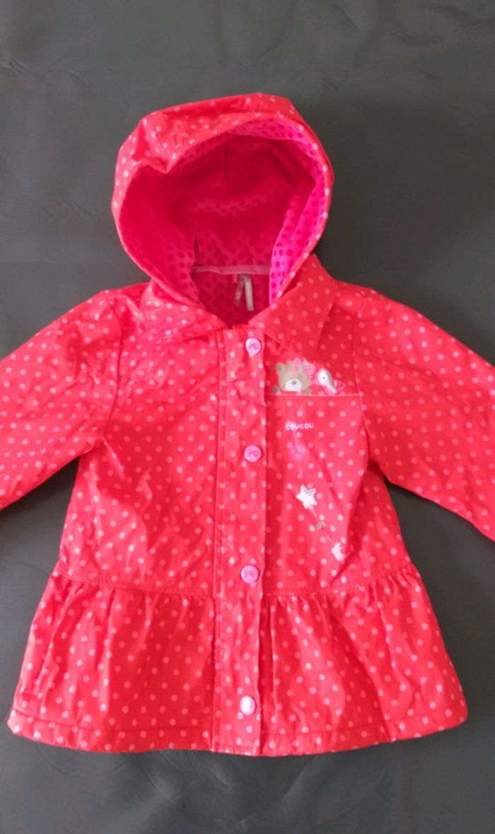 Manteau Orchestra rouge/rose