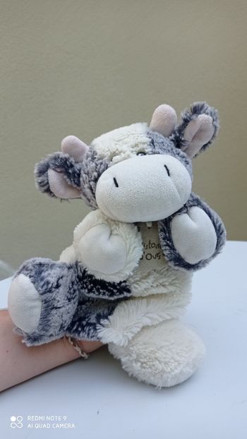 Marionnette vache  histoire d'ours