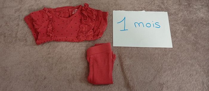 Ensemble fille 1 mois - photo numéro 5