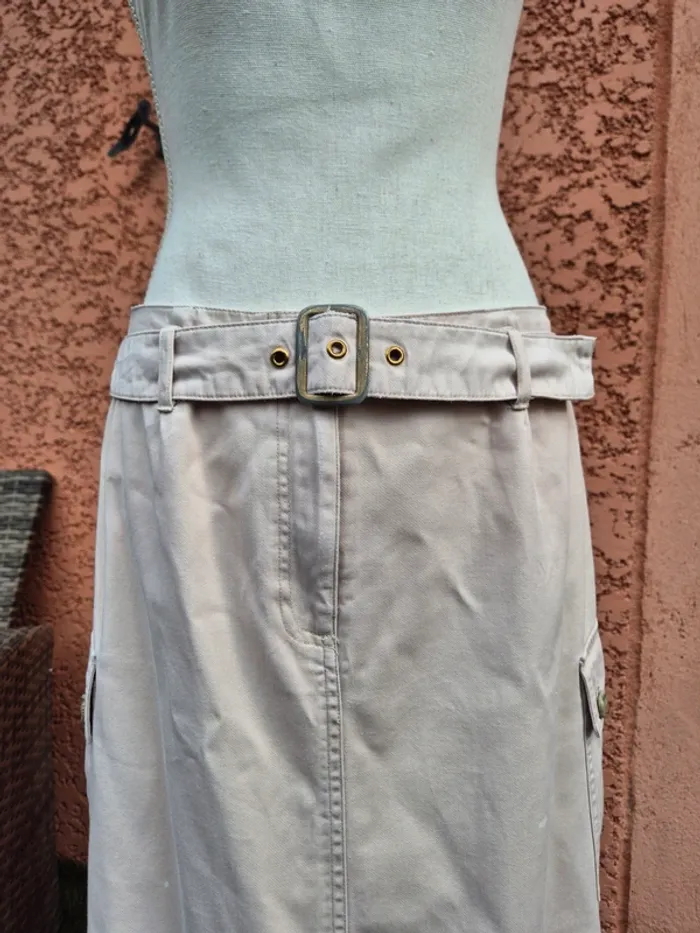 Jupe cargo longue pour femme T. 40 - photo numéro 2