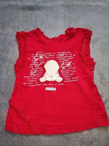 Tee shirt 2 ans (86 cm) ours 🐻